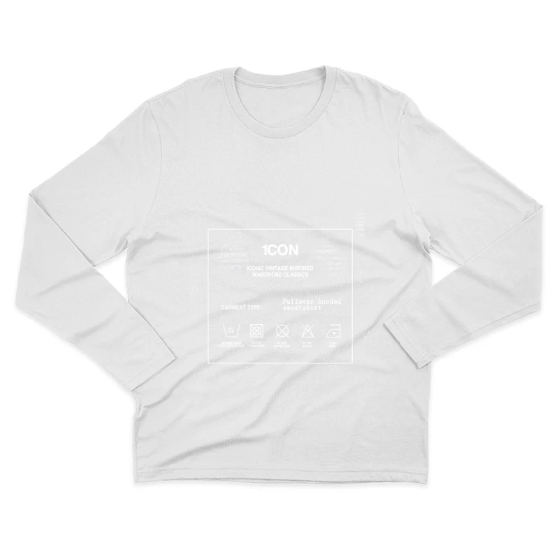 Pullover Kapuzenpullover Waschanleitung Herren Langarm T-Shirt