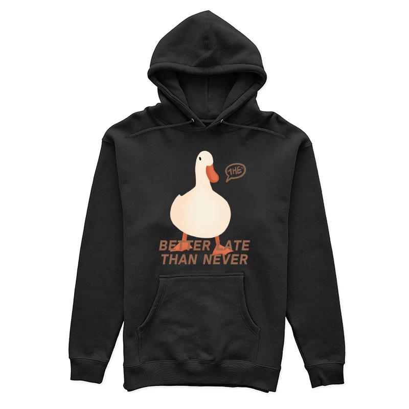 Lustige Ente mit Spruch Damen Pullover Hoodie