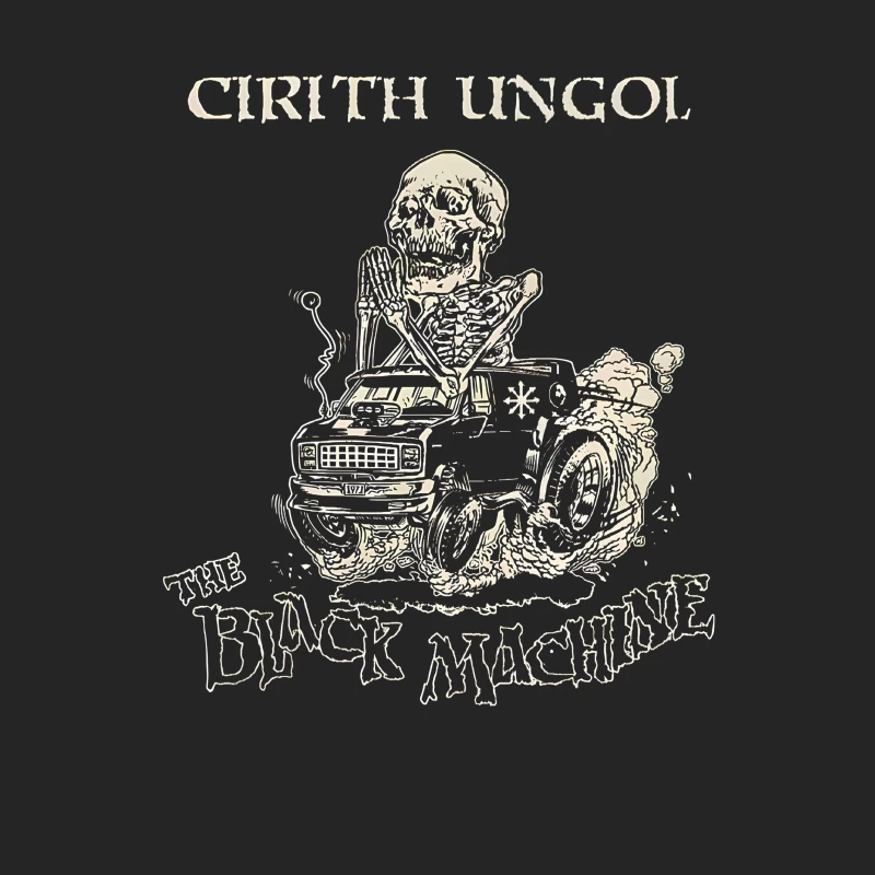 Cirith Ungol The Black Machine Female Pullover Sweatshirt