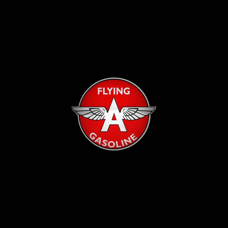 Vintage Flying A Gasoline Aviation Logo iPhone Case