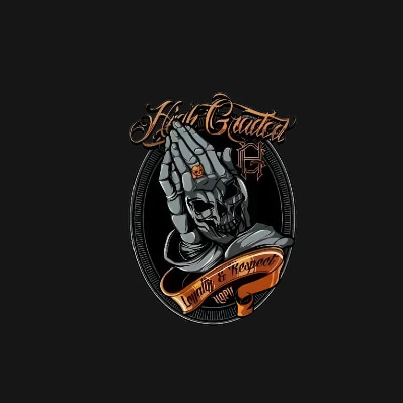 Skelett Hände mit Loyalität Damen T-Shirt