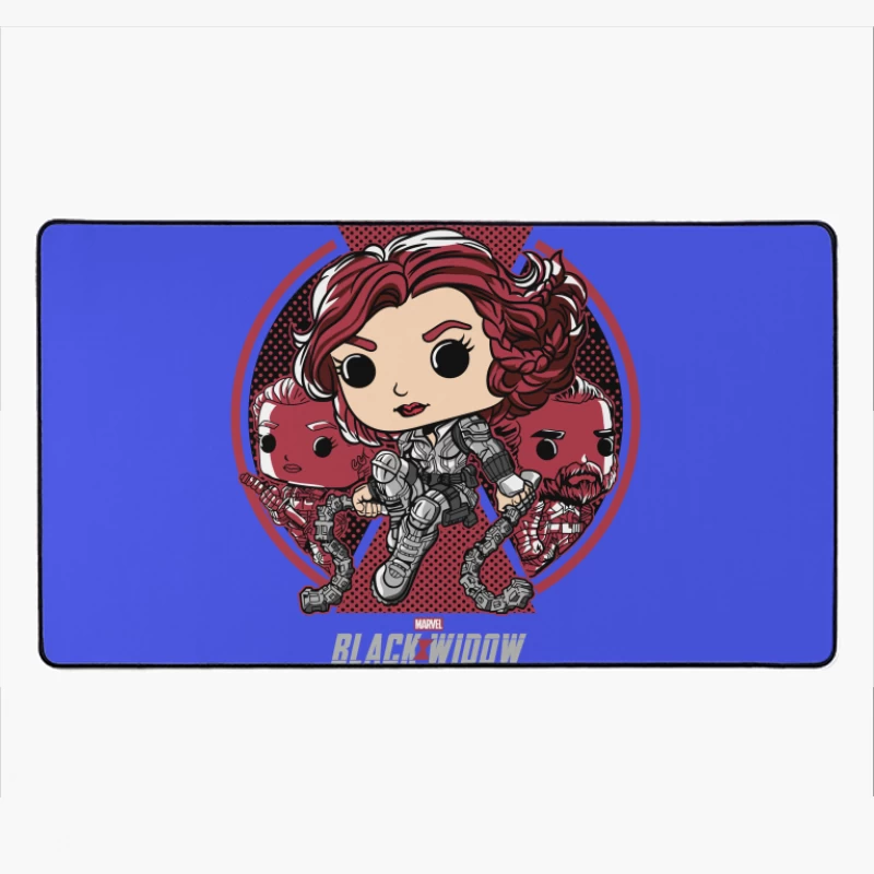 Marvel Black Widow Character Art Desk Mat