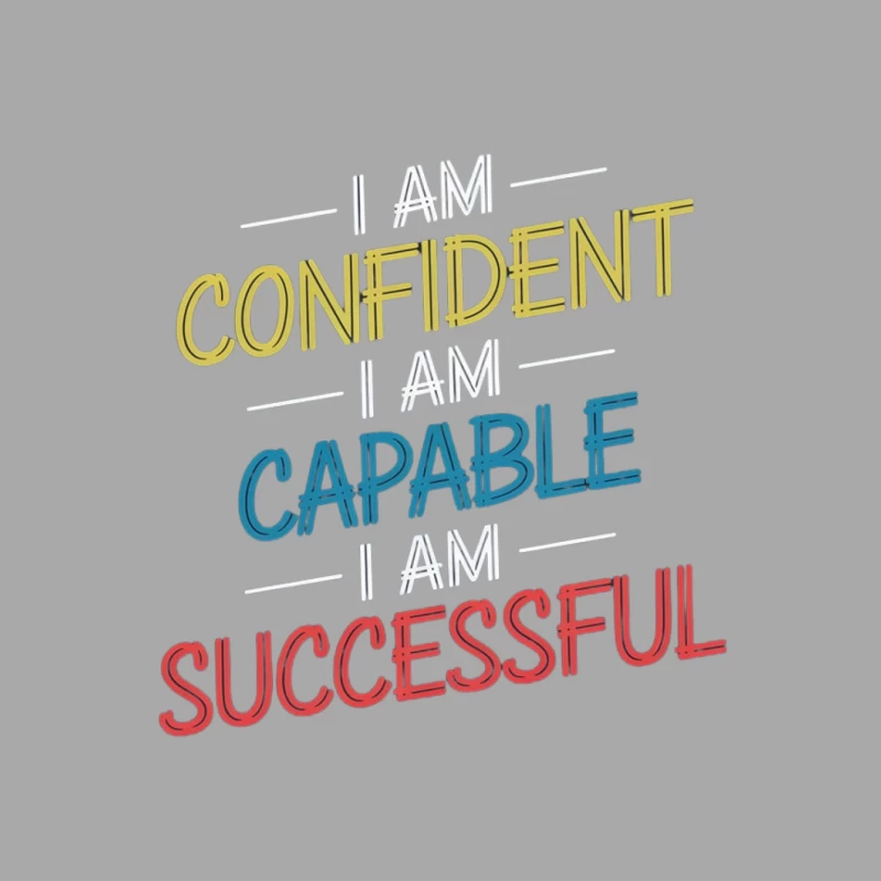 Positive Self-Affirmation Quote for Success and Confidence Female Pullover Hoodie