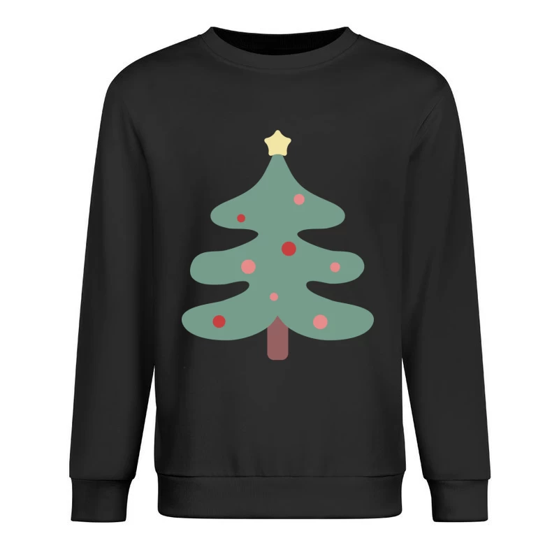 Arbre de Noël avec Étoile Homme Sweat-shirt à enfiler
