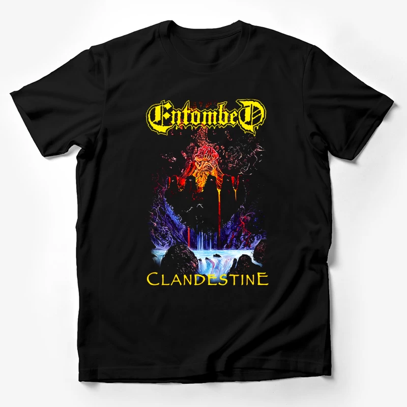 Entombed Clandestine Male T-Shirt