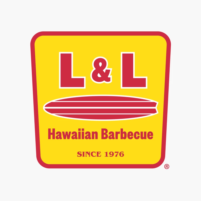 L&L Hawaiian Barbecue: Iconic Fast Food Logo Since 1976 Cotton Tote Bag