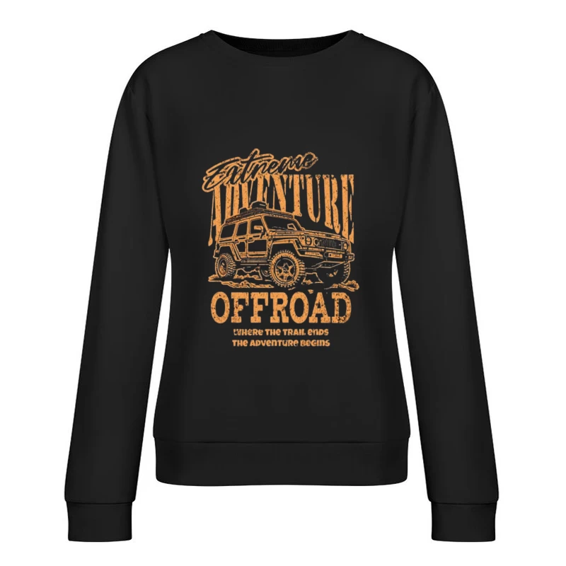 Aventure extrême en tout-terrain Femme Sweat-shirt à enfiler