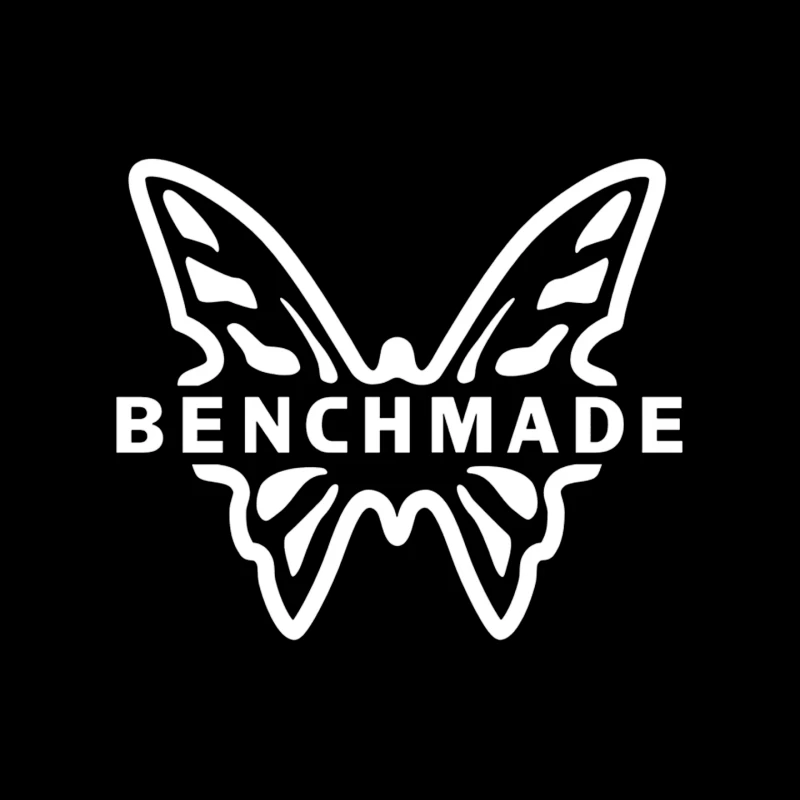 Benchmade Butterfly Logo Design Mouse Pad