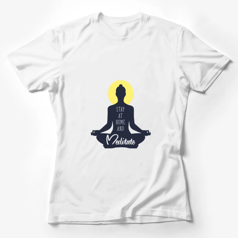 Méditation à la maison Femme T-Shirt