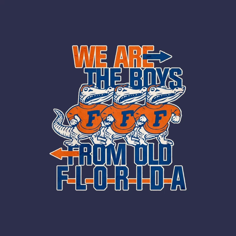 Vintage College Sports - Florida Gators "WE ARE THE BOYS" Female Long Sleeve T-Shirt