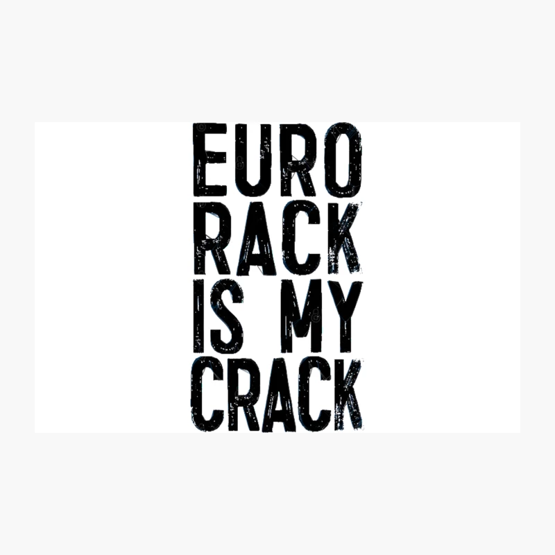 Eurorack Is My Crack - Funny Modular Synth Lover Gift Travel Mug
