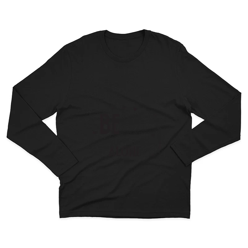Motivation et Encouragement Floral Homme Manches Longues T-Shirt