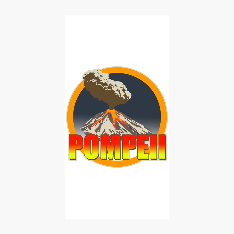Pompeii - Addams Family Travel Badge iPhone Case