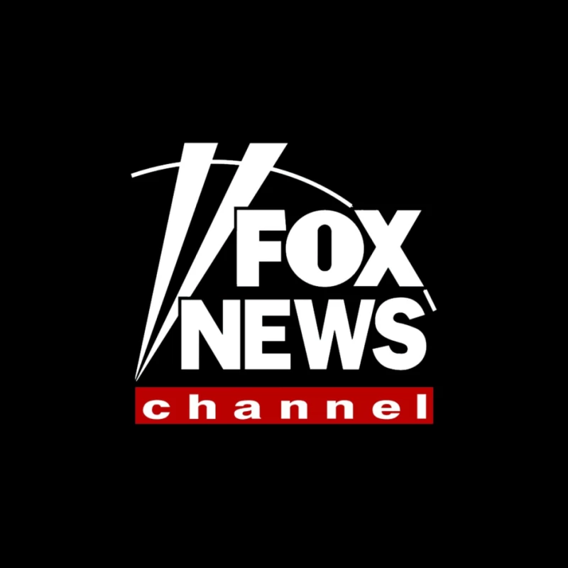 Fake News Channel Fox News Logo Pin