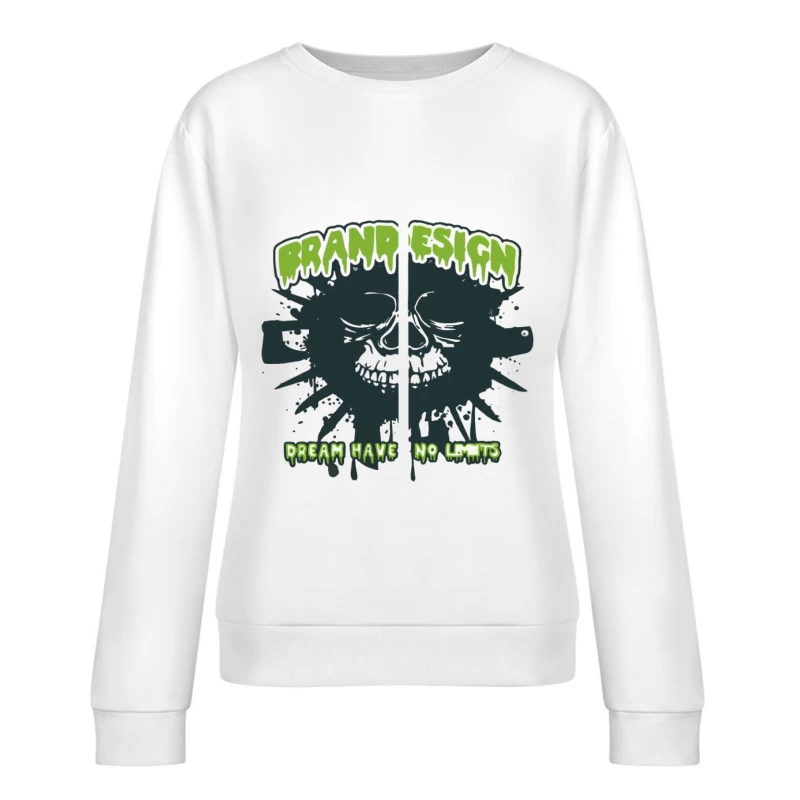 Conception de marque avec rêves Femme Sweat-shirt à enfiler