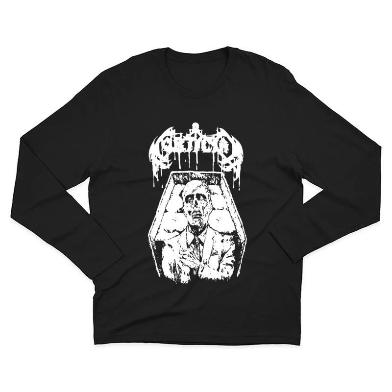 Mortician Band Male Long Sleeve T-Shirt