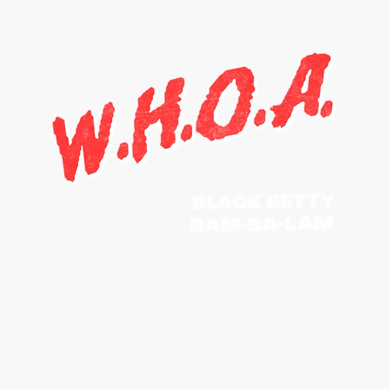 Black Betty  Ram Jam - 70s Rock Cotton Tote Bag