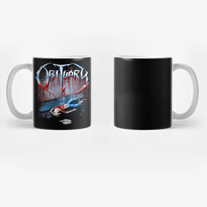 Obituary Slowly We Rot 2 Coffee Mug