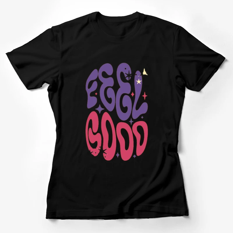 Buntes, fröhliches Design Damen T-Shirt