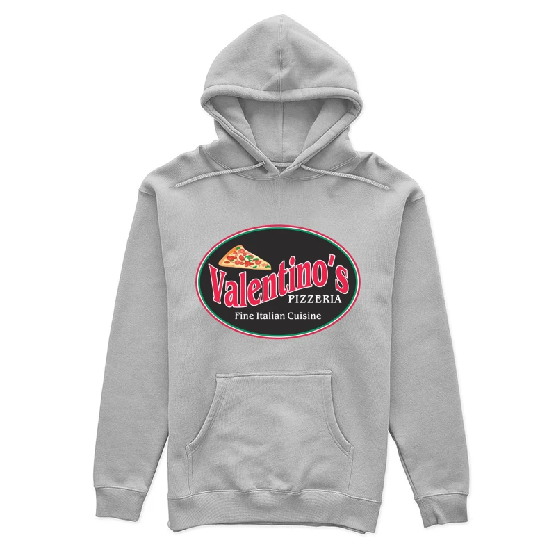 Valentino's Pizza Classic Italian Female Pullover Hoodie