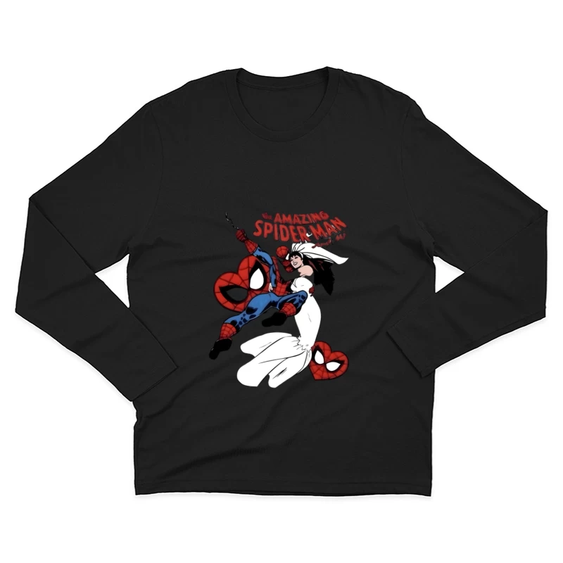 Scène de mariage de Spider-Man Homme Manches Longues T-Shirt