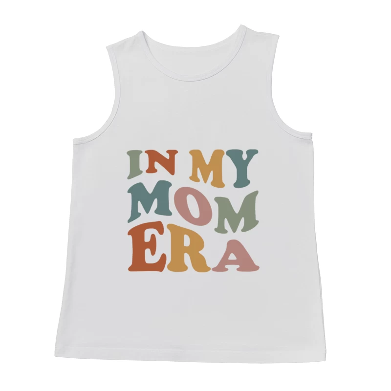 Bunte Retro-Typografie Herren Tanktops