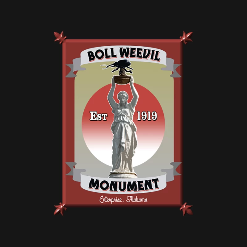 Boll Weevil Monument Mouse Pad