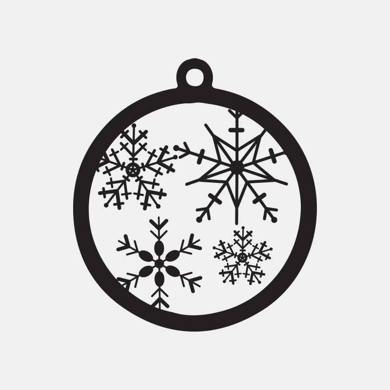 Décoration de Noël avec Flocons de Neige Homme Débardeur