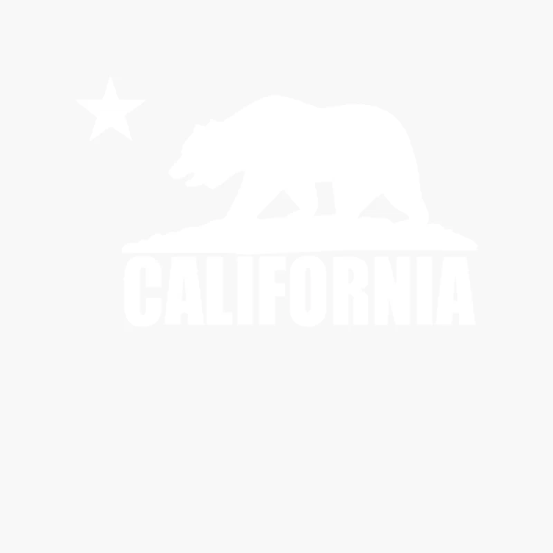 California BEAR Cotton Tote Bag