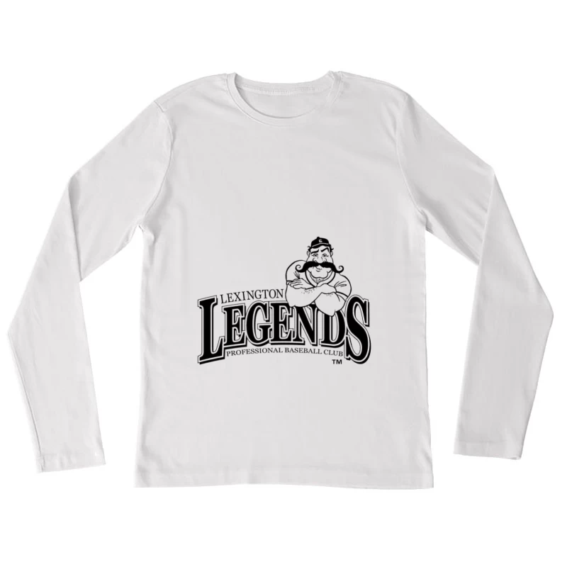 Lexington Legends Baseball Club Logo Damen Langarm T-Shirt