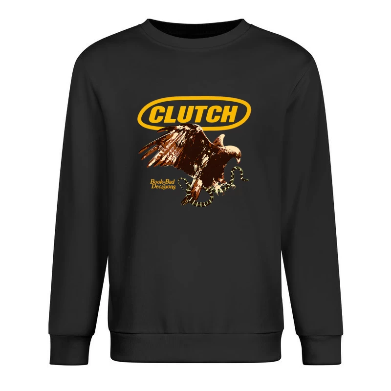 Clutch Book Of Bad Decisions Male Pullover Sweatshirt