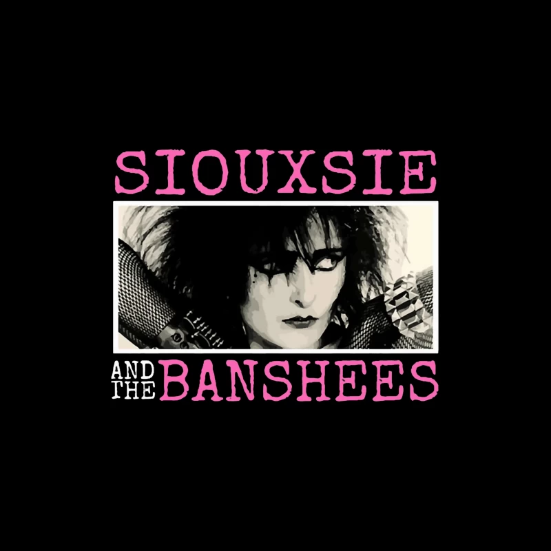 Siouxsie and the Banshees Gothic Punk Album Cover Desk Mat