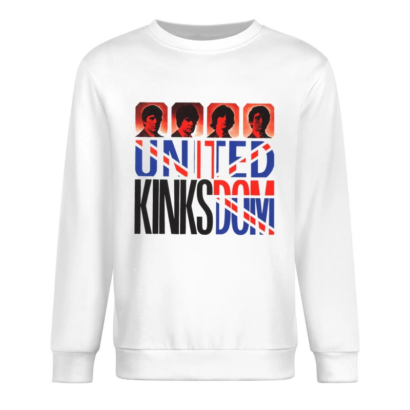 The Kinks United Kingdom Pop Art Album Cover Design Male Pullover Sweatshirt