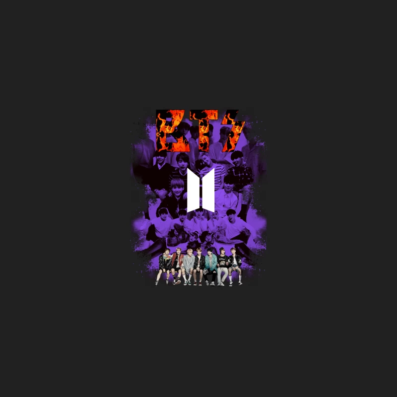 BTS K-Pop Group Art Bucket Hat