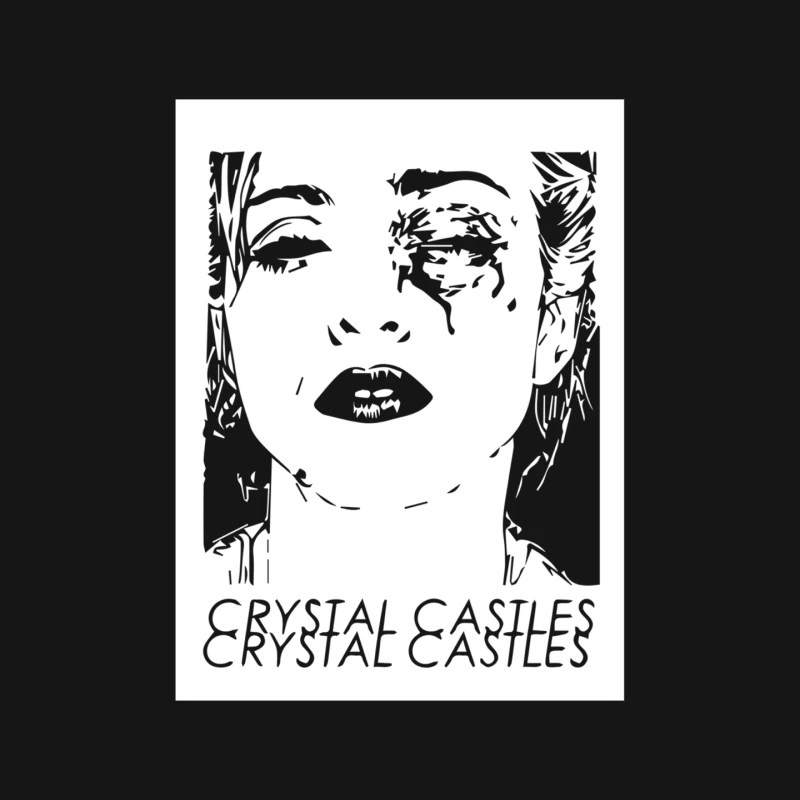 New Madonna Crystal Castles Mouse Pad