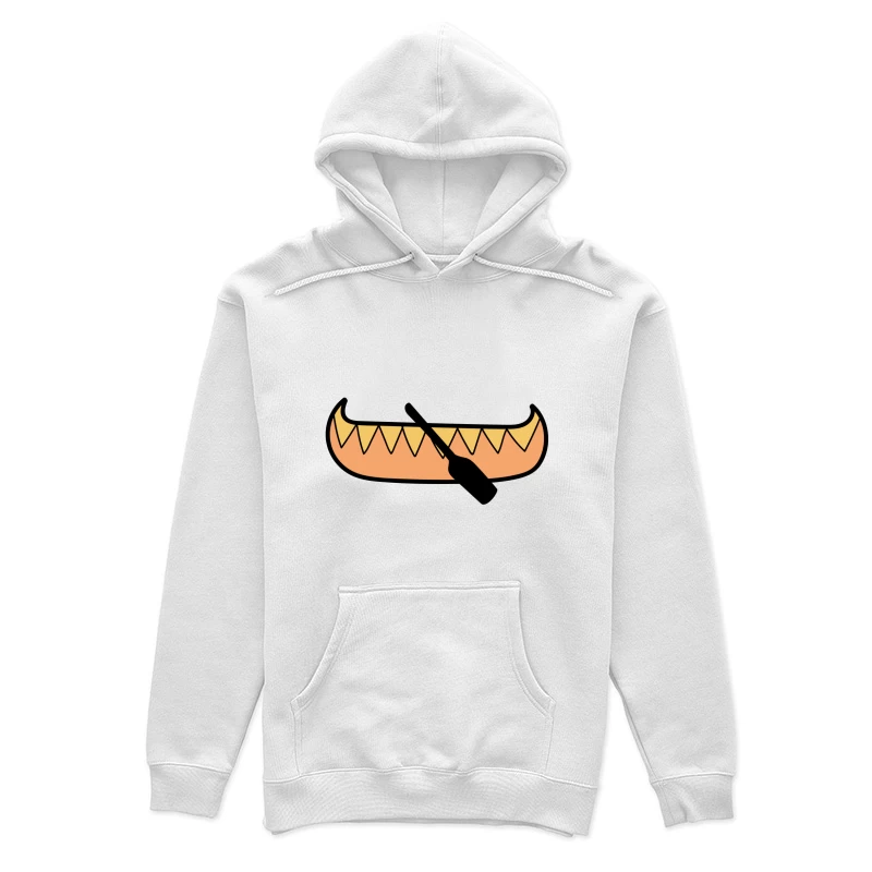 Canoë avec pagaie Femme Sweat à capuche