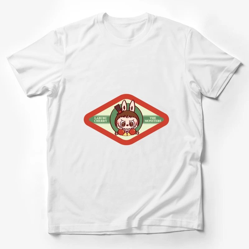 Labubu Cherry Monster Kunstdesign Herren T-Shirt