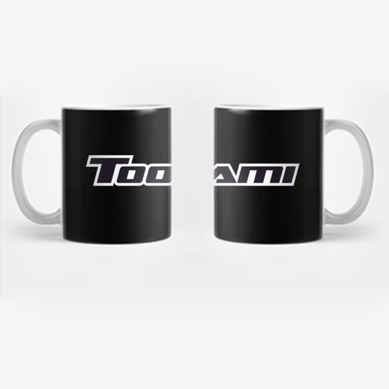 Toonami Black Text Logo - Cartoon Network's Anime Programming Block Coffee Mug