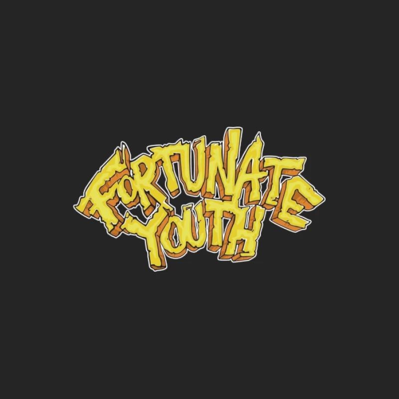 Graffiti-Stil-Logo von Fortunate Youth Herren Pullover Sweatshirt
