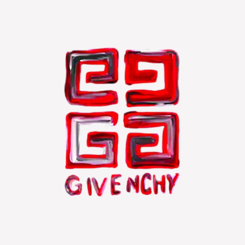 Modernes Givenchy-Logo-Design Damen T-Shirt