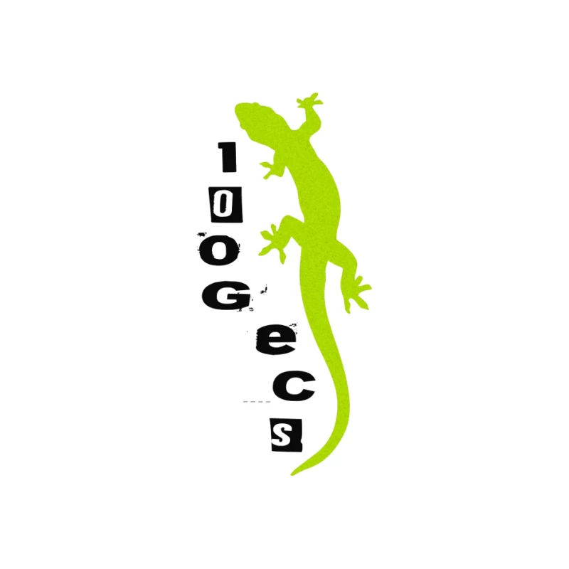 Gecko Logo Design Pin