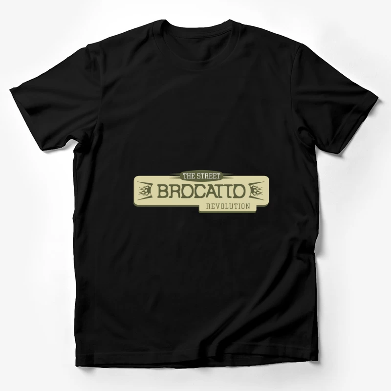 Révolution de rue - Bannières et Écriture Homme T-Shirt