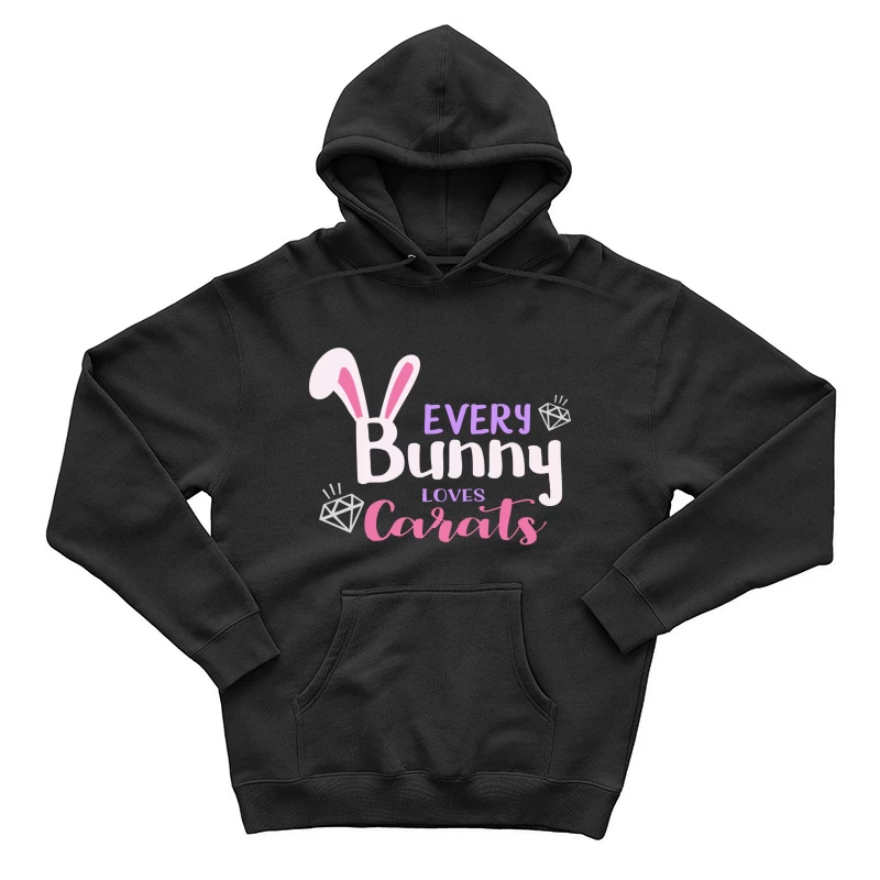 Chaque Lapin Aime les Carats Homme Sweat à capuche