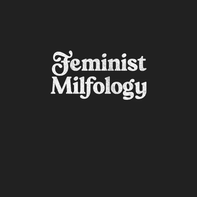 Feminist Milfology  Original Feminist Typography Design Bucket Hat