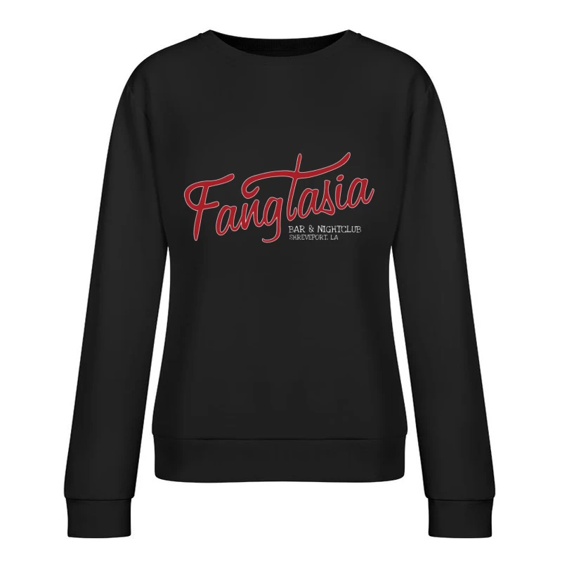 Fangtasia Nightclub Vintage  2 Female Pullover Sweatshirt