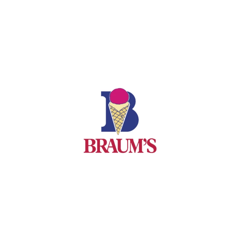 Braum's Logo Retro iPhone Case