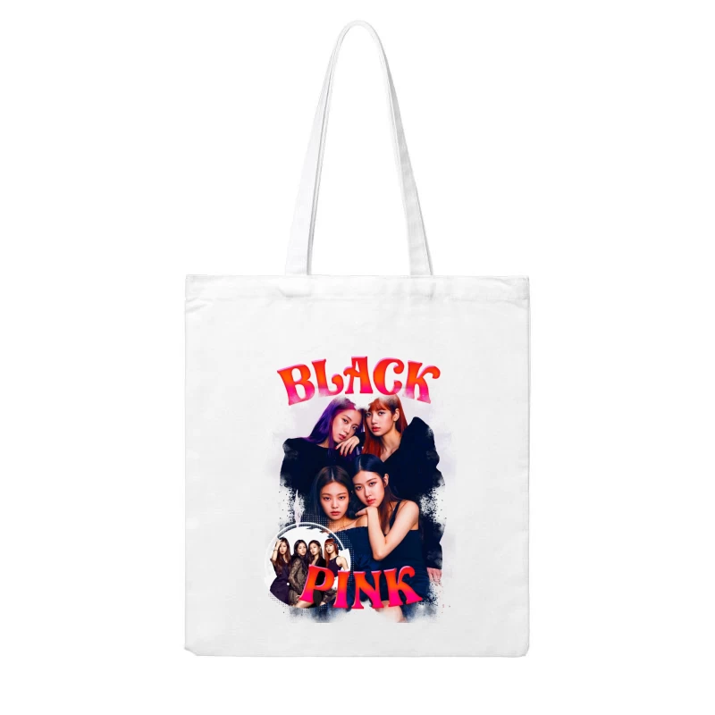 BLACKPINK: A Trendsetting K-Pop Girl Group Cotton Tote Bag