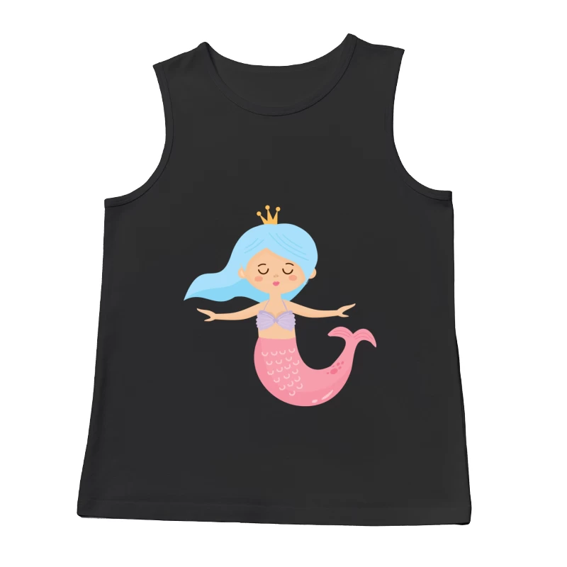Petite sirène avec couronne Homme Débardeur