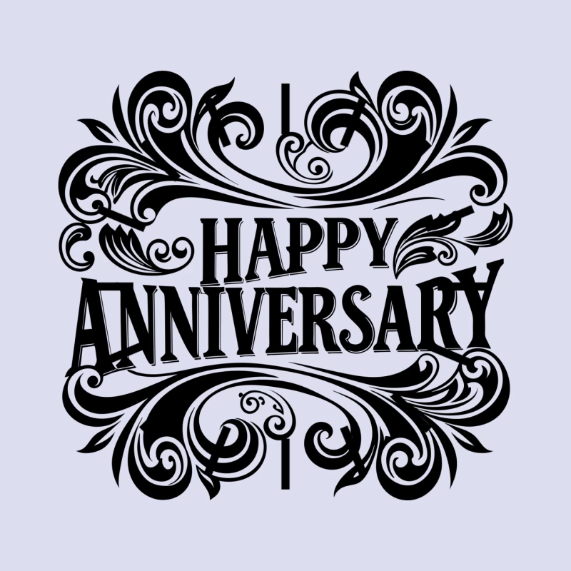 Happy anniversary Mouse Pad