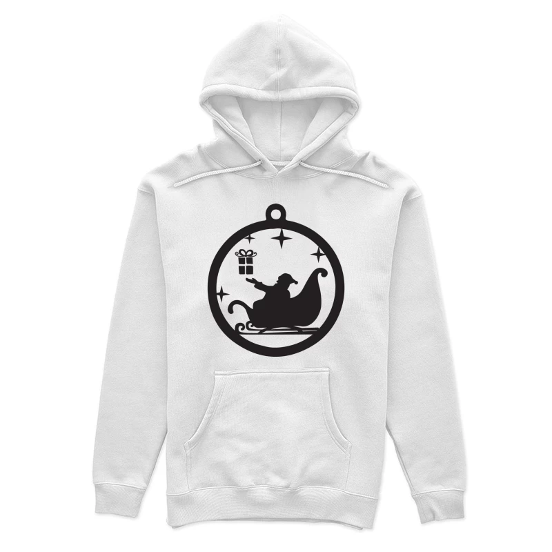 Décoration de Noël avec traîneau Femme Sweat à capuche